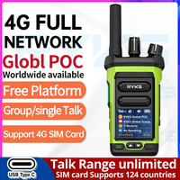 Walkie Talkie 5000Km With 4G Sim Card 200 Channels Type C Charger Global Poc Long Range Two Way Radio Incompatible Baofeng Uv 5R