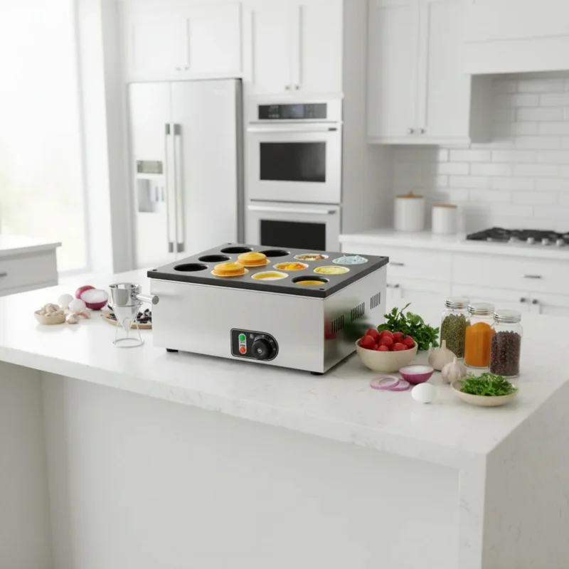 

Birui Commercial Red Bean Cake Machine /Electric Heating High Productivity Large Capacity 12 304 Stainless Steel Mobile Stall