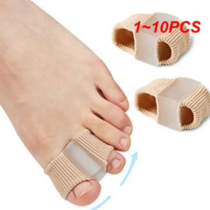 1~10PCS Silicone Toes Separator Bunion Bone Ectropion Adjuster Outer Appliance Foot Care Tools Hallux Valgus Corrector Reusable