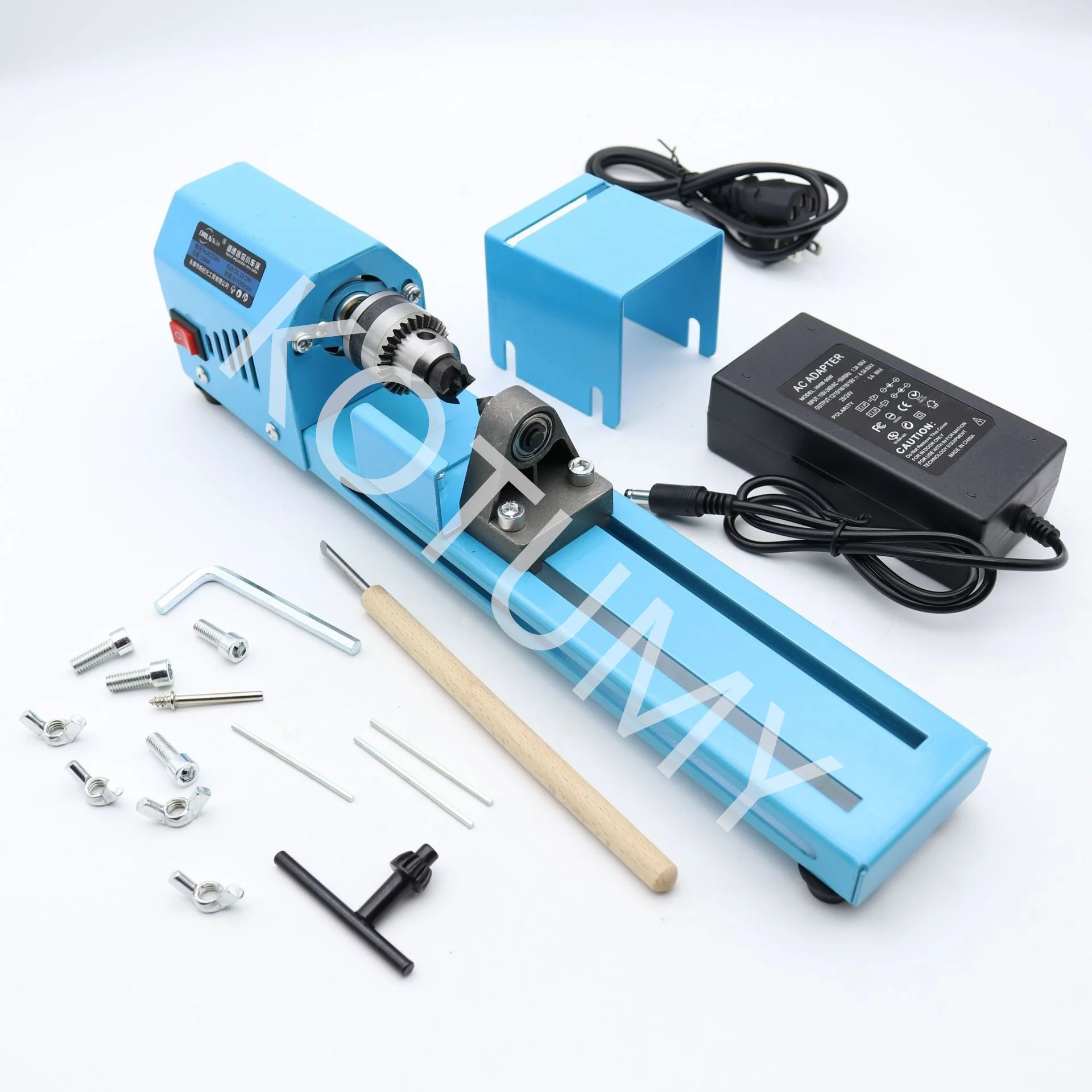 150W New Mini Wood Lathe Machine Set Miniature Buddha Pearl Lathe DIY Woodworking Beads Grinding Polishing Drill Rotary Tool
