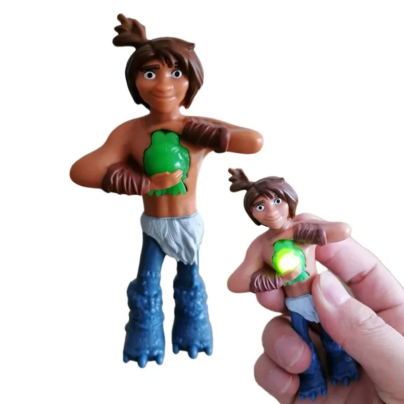 BurgerKing Toys Film The Croods Figure New Guy with Light Model Dolls Kids Boys Gifts