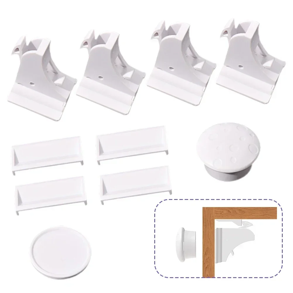 قفل أمان مغناطيسي للأطفال لحماية الأطفال، قفل أمان للأطفال، مزلاج للدرج، قفل باب الخزانة، أقفال أمان للأطفال