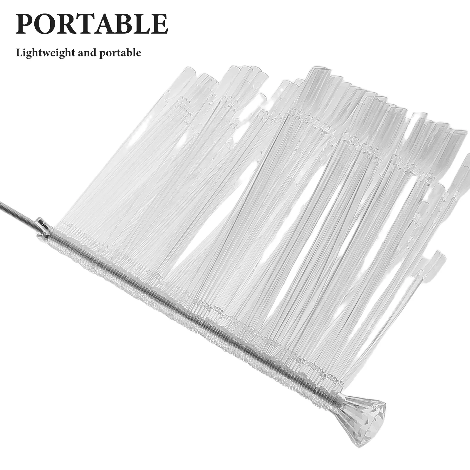 Kunst-Farbkarte, fächerförmiger Gel-Nagellack-Ausstellungsständer für den professionellen Einsatz im DIY-Salon, Spiral-Display-Rack, Farbe für falsche Nägel