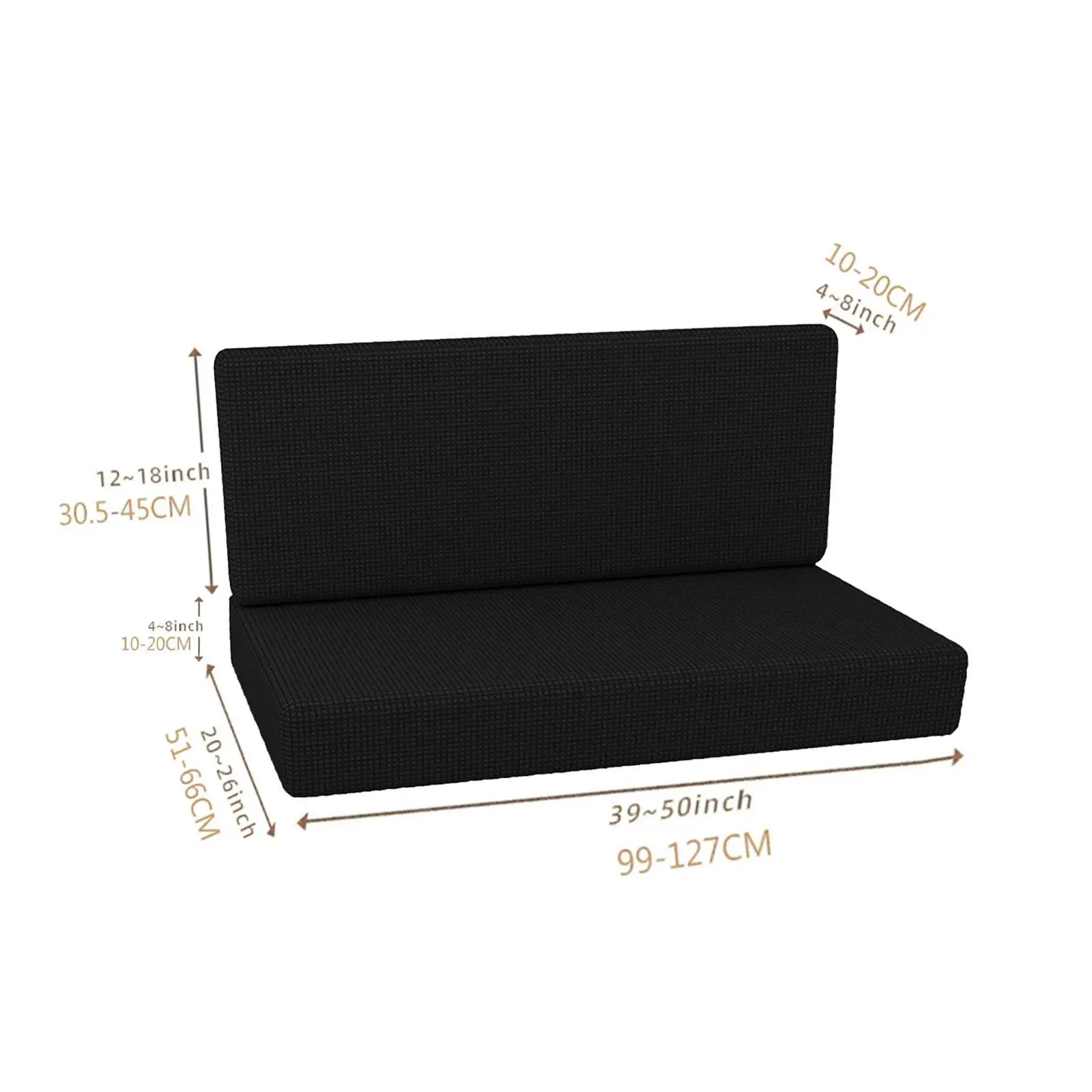 أغطية وسائد RV Dinette سهلة التركيب وأغطية وسائد تخييم قابلة للغسل