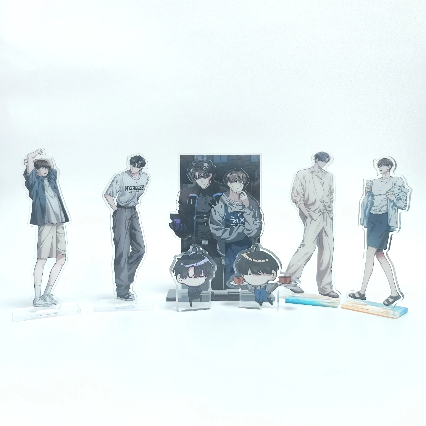 The Hunters Gonna Lay Low Manhwa Acrylic Standee Key Chain Anime Collectible Gift Desk Decor