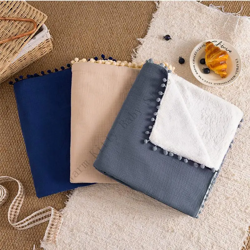 بطانية عربات الأطفال XXFE، منشفة قوية ماصة قابلة للتنفس، قماط لف لحاف الطفل #3