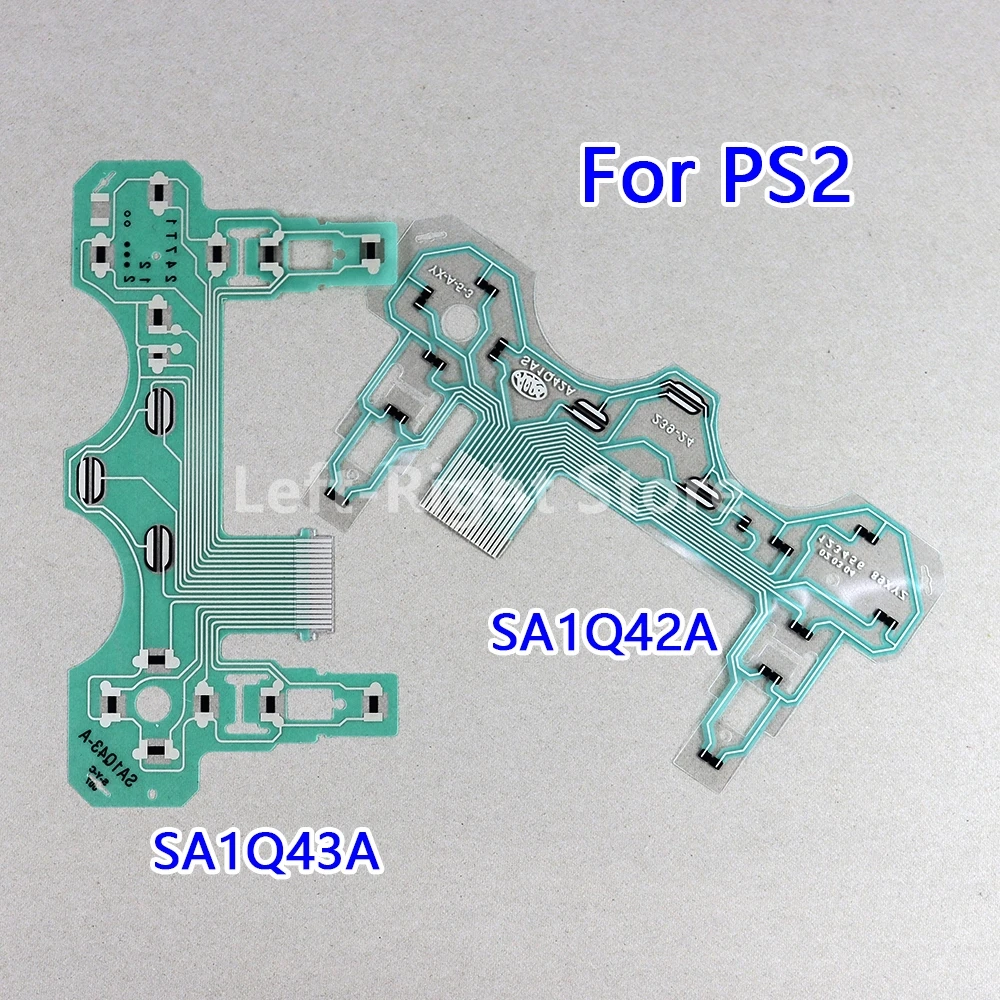 5PCS Circuit Board PCB Ribbon For Sony PS2 H SA1Q43-A SA1Q43A Controller Conductive Film Keypad Flex Cable For PS2 SA1Q42A