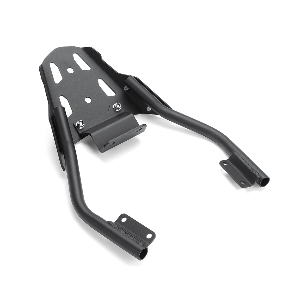 Porta-bagagens traseiro preto para BMW, suporte de carga, acessórios para motocicletas, montagem, G310R, G310 R, 2017-2024