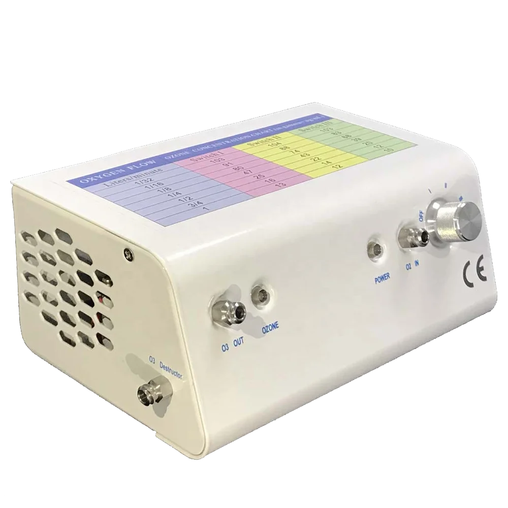 Stable performance ozone therapy machine adjustable concentrations 10-104ug/ml  ozone generator