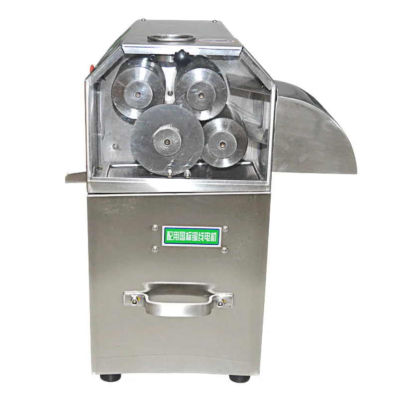 Máquina elétrica comercial do suco de cana-de-açúcar, extrator do suco do bastão, espremedor do bastão-suco, triturador do Juicer, 4 rolos, 110 V, 220 V, 380V