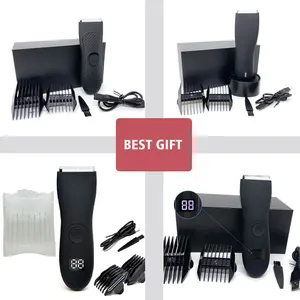 ماكينة حلاقة الشعر الكهربائية للرجال ، ماكينة قص العناية بجسم العانة ، ماكينة إزالة الشعر بيكيني ، ماكينة حلاقة قابلة لإعادة الشحن ، ماكينة حلاقة أعلى 12 مبيعات لإزالة الشعر للقضيب - رقم 3