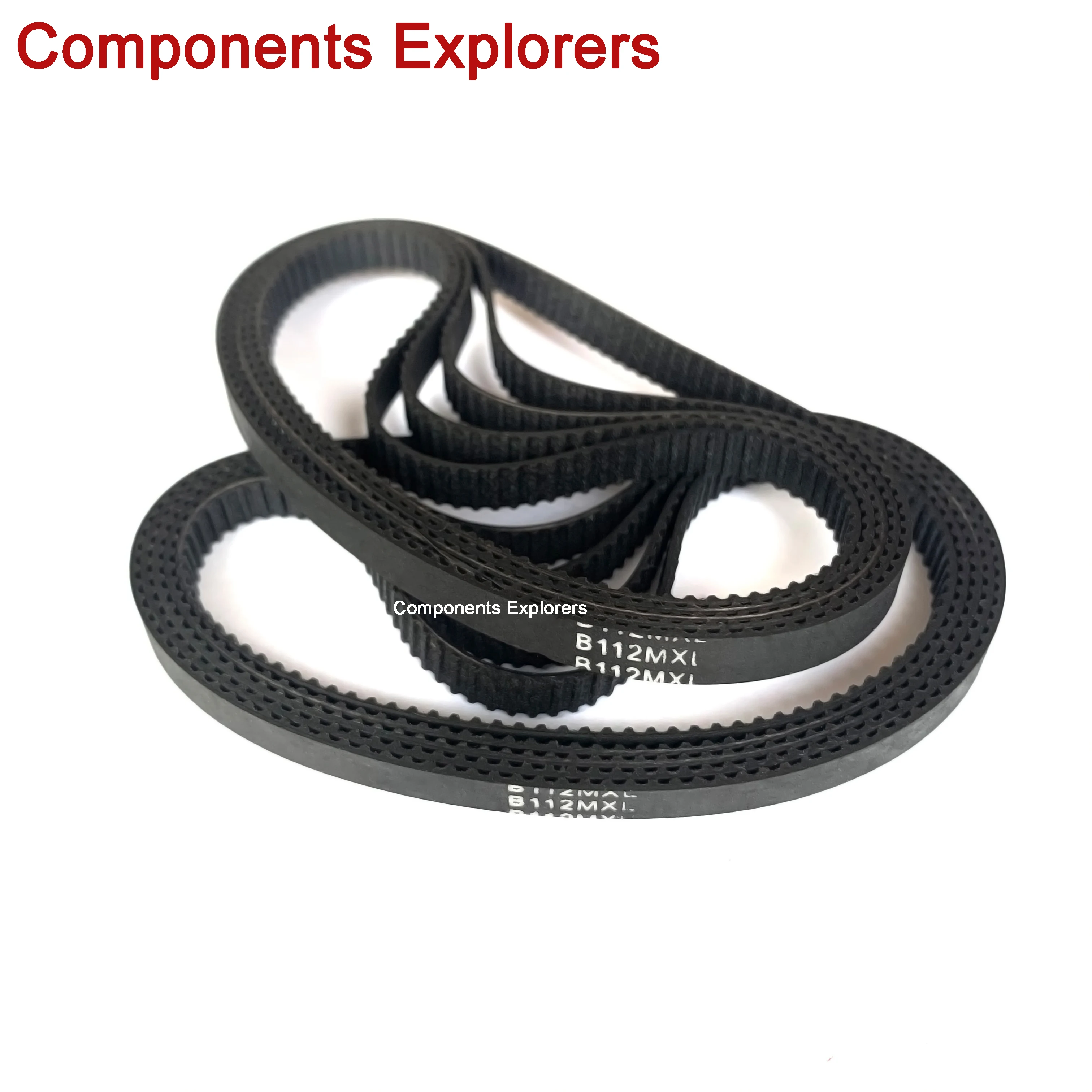 5Pcs Mxl Distributieriem 68 69 70 71 72 73 75 76 77 78 79 Tanden 6Mm Breedte closed-Loop Synchrone Transmissie Rubber Blets