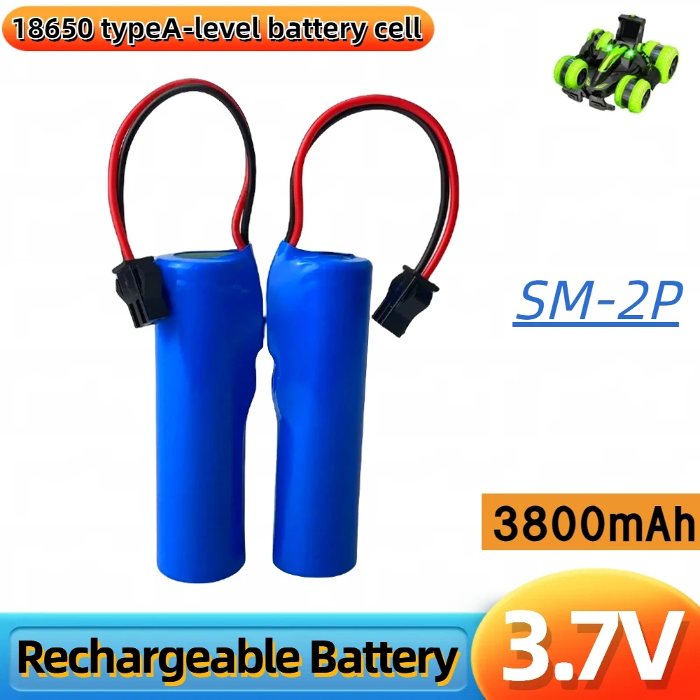 3.7V 3800mAh 18650 Rechargeable Battery For RC TOYS helicopter Airplanes car Baot Tank Gun Truck Train Motorcycles 3.7v Battery