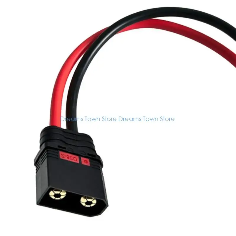 HX6A Heavy Duty XT60 To QS8 Connectors Cable Heat Resistant Silicone Coating