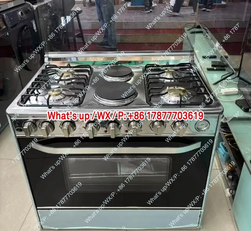 English version 4 gas 2 electric oven outlet connected upright oven 4 gas 2 electric arc gas oven