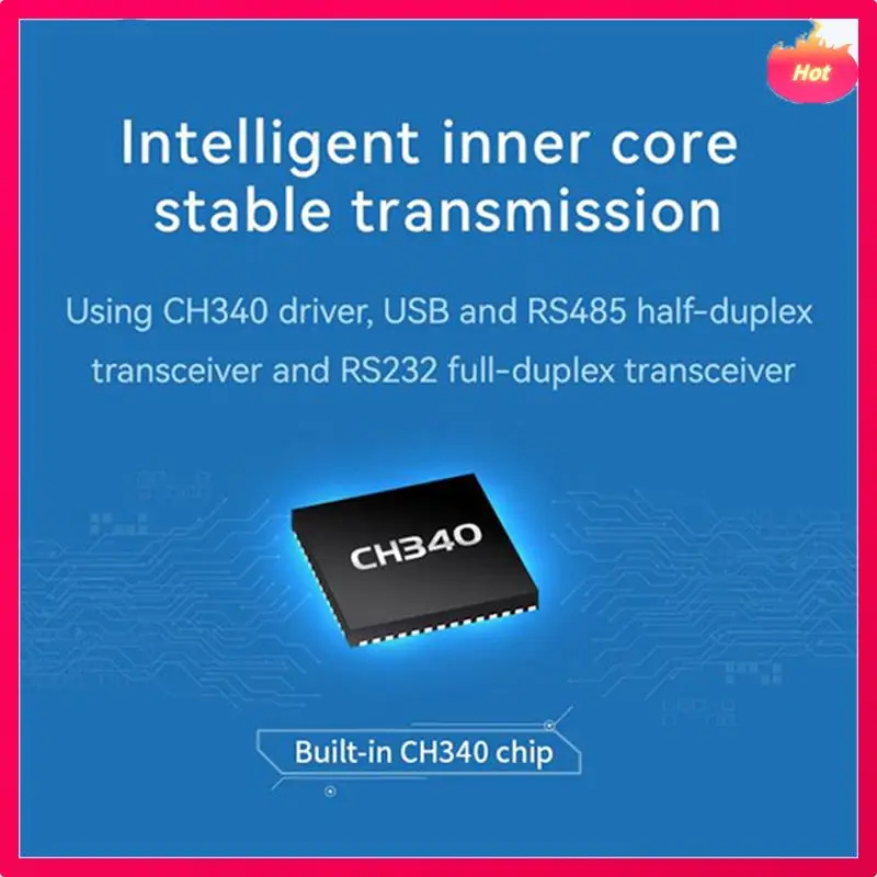 

AYHF 3X Industrial USB To RS485 RS232 Converter Upgrade Protection RS485 Converter Compatibility V2.0 Standard RS-485