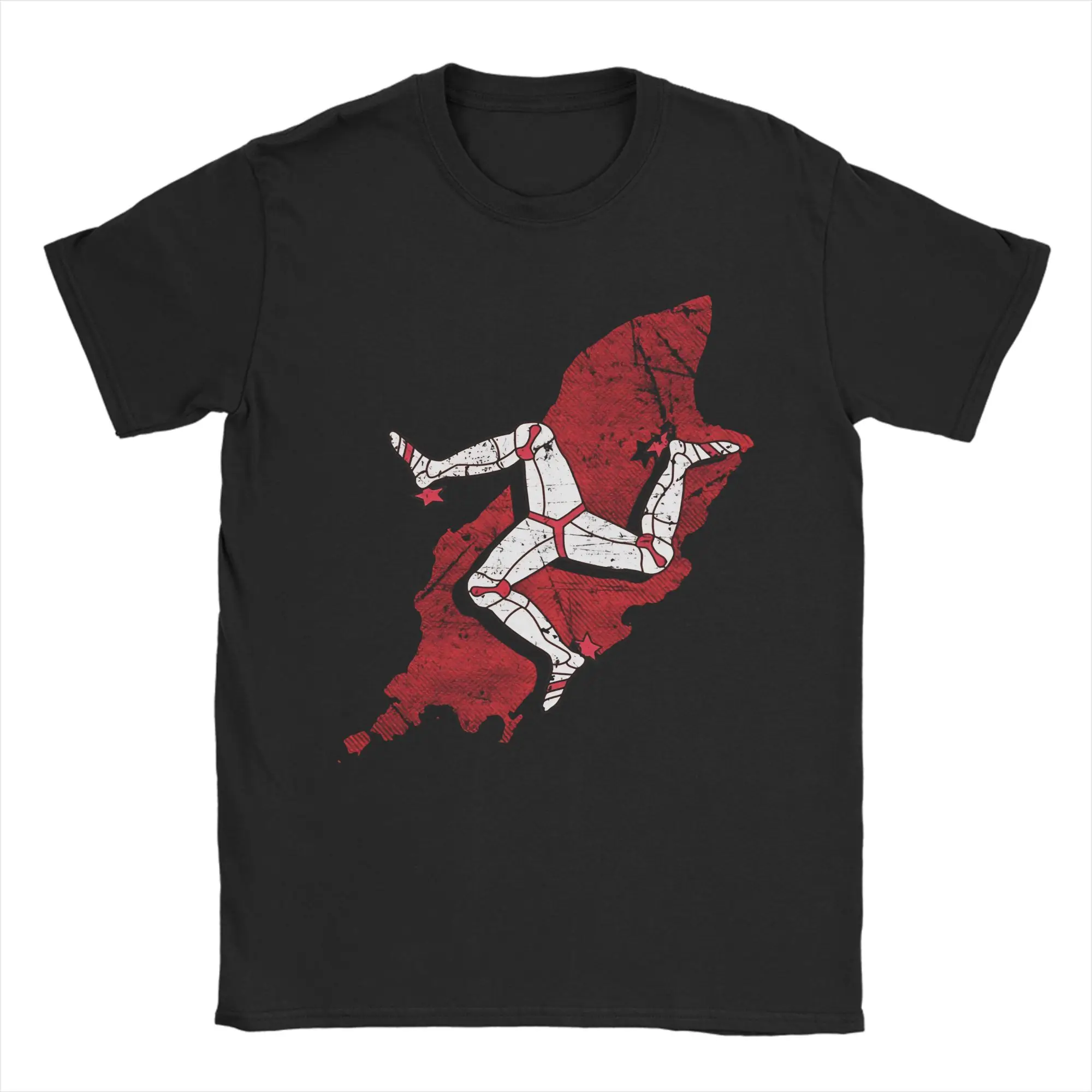 Motorcycle Sport Isle of Man TT Races  T Shirt  Harajuku T Shirts Short-Sleeve Y2K Funny Tops Summer Cotton Oversized Tees