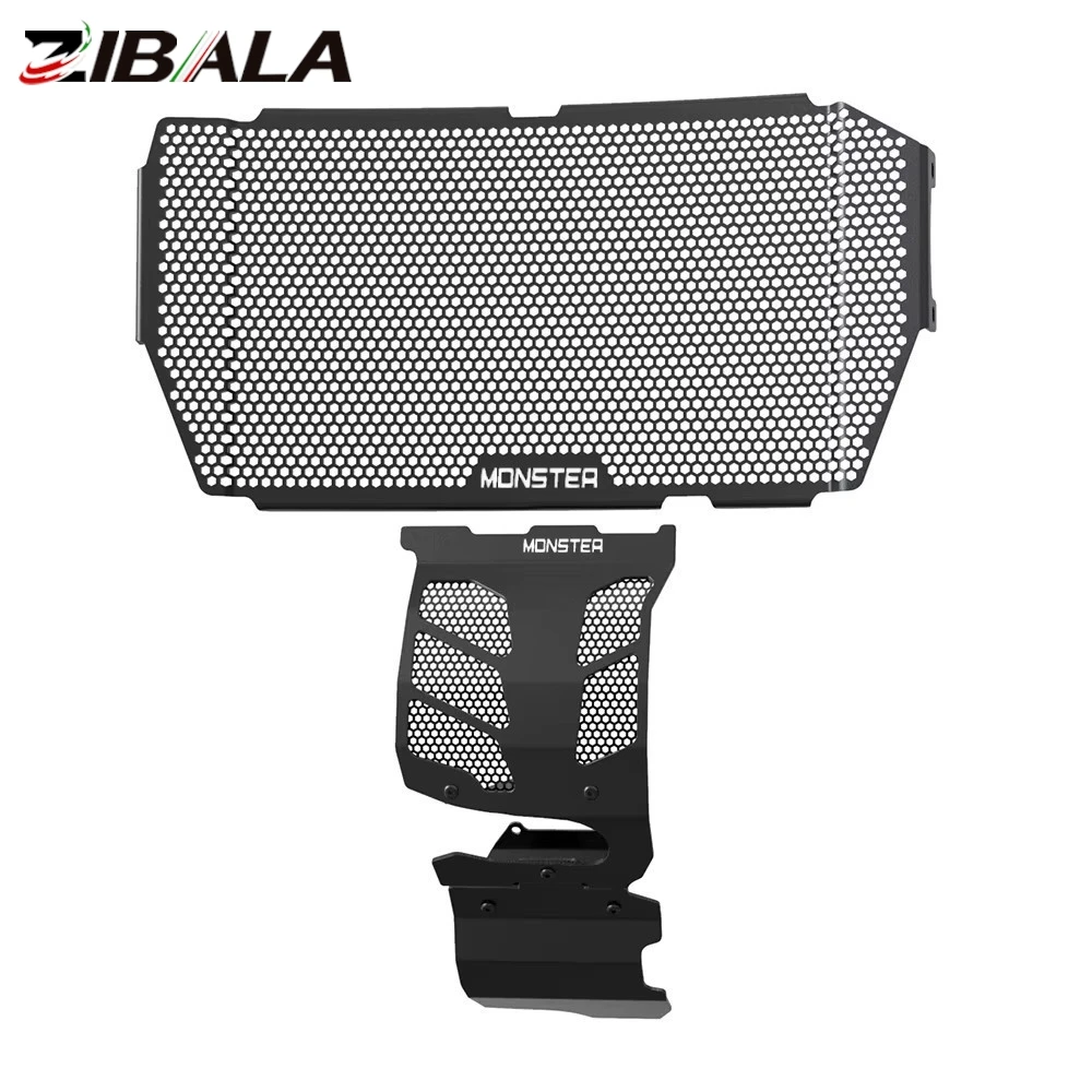 Motorcycle Radiator Guard Protector Grille Cover For Ducati Monster 821/Stealth/Dark/Stripe 2013 - 2020 Engine Hoods Protection