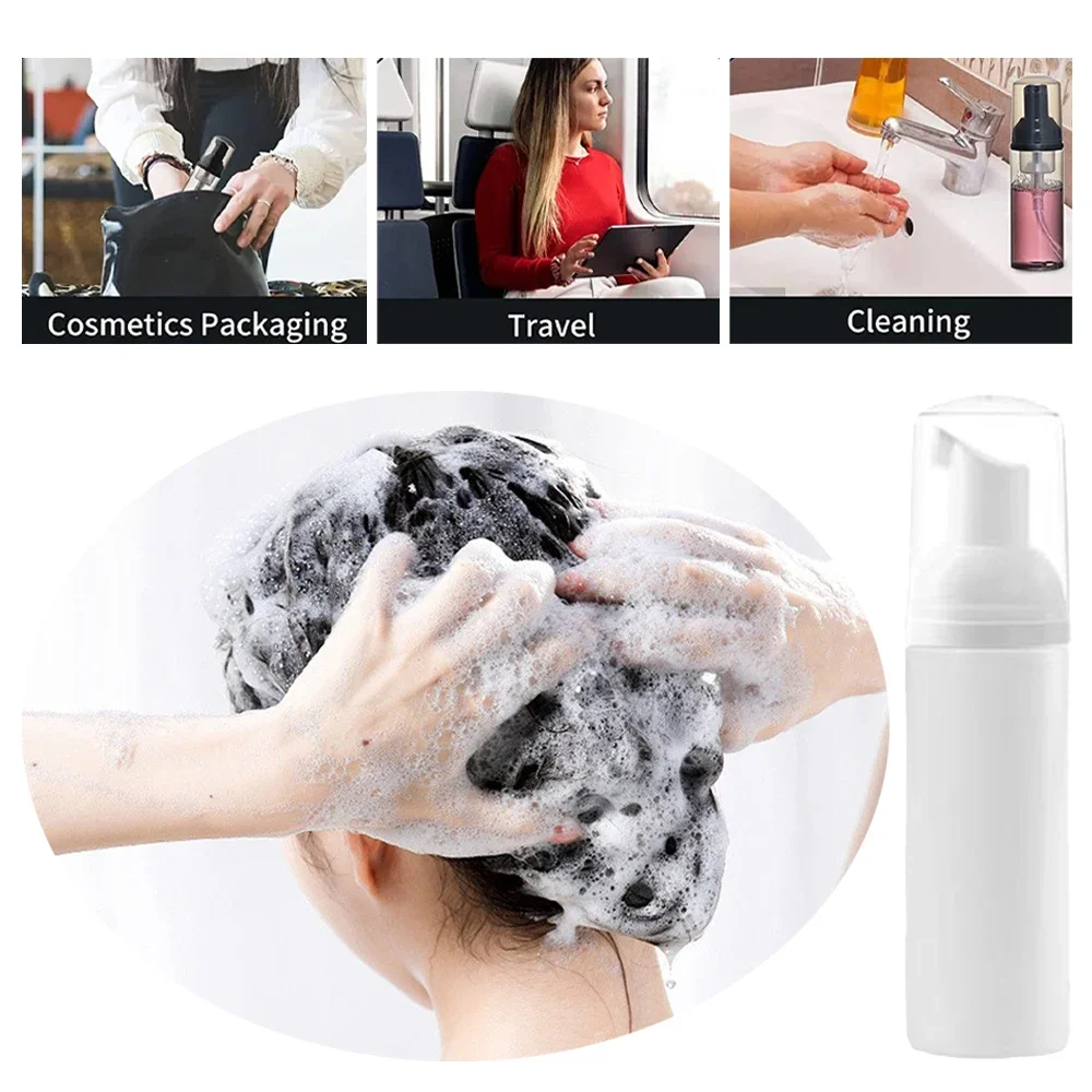 30Pcs Graft Eyelash Cleaning Tool 250ML Rinse Bottle 60ML Empty Foam Pump Bottle Nose Cleaning Brush Eyelash Extension Product