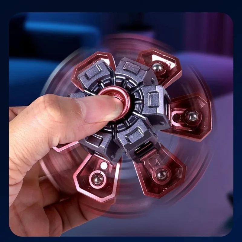 Creatieve EDC Hand Fidget Spinner Stress Relief Speelgoed Roterende Vingertop Gyroscoop Spinner Fidget Speelgoed voor Tieners Volwassen Kerstcadeau