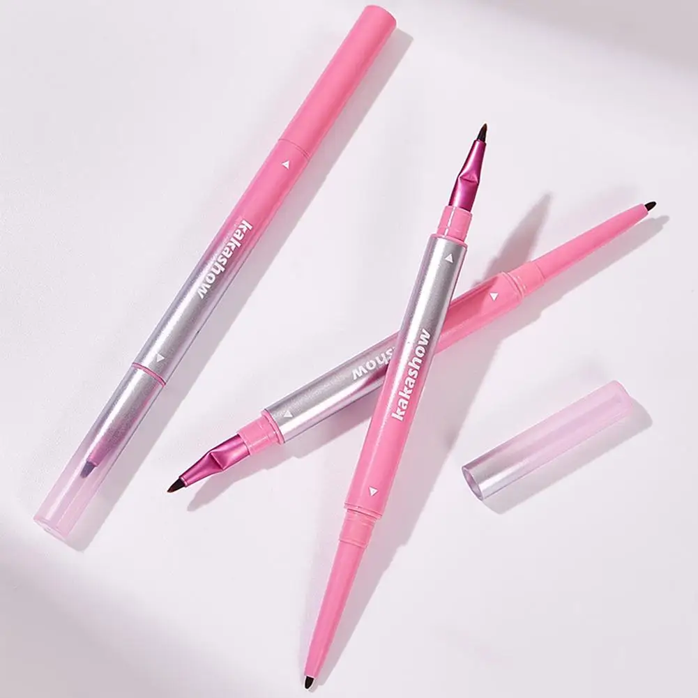 1 szt. Eyeliner, kredka do brwi, pisak do konturowania, długotrwały, wodoodporny, kosmetyki, eyeliner, kredka do makijażu, pisak do ust, zestaw.