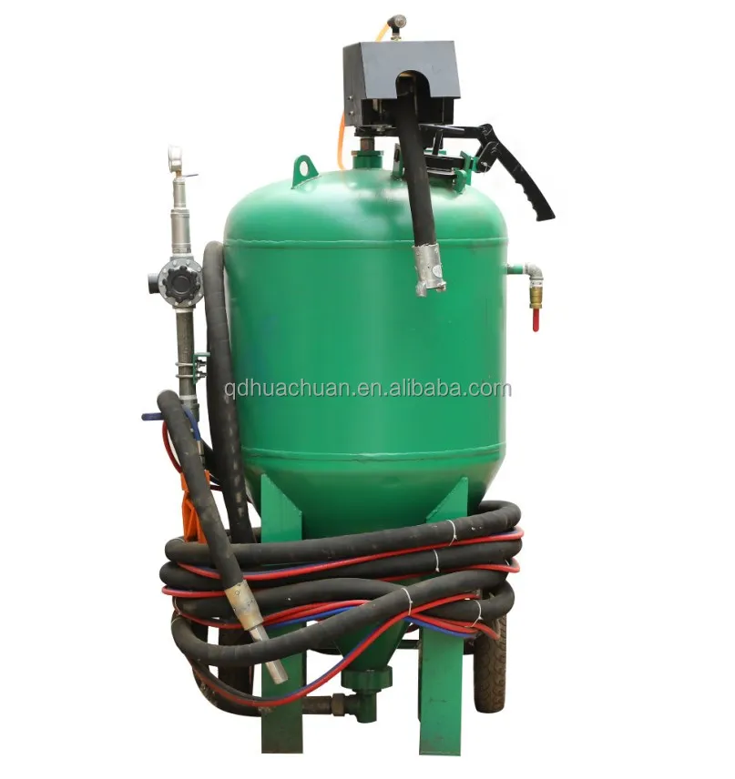 800 High Quality Mobile Dustless Sandblaster Equipment for Paint Removal