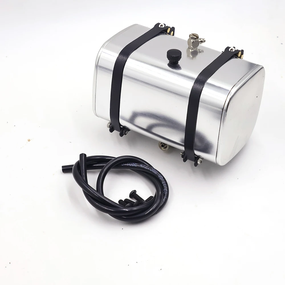 Metal Hydraulic Oil Tanks with Multiple Sizes for 1/14 Tamiya RC Truck Trailer Tipper Scania Benz Actros Volvo MAN LESU DIY Part