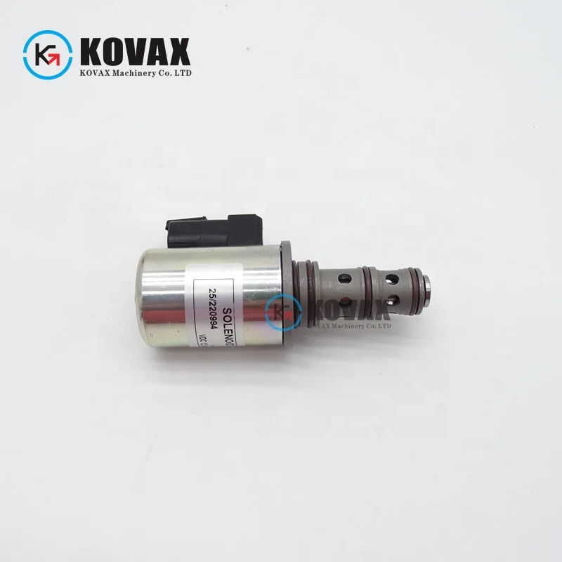 For 25220994 Solenoid Valve 3cx 4cx Loader Swing Hydraulic Stop 4cn-4t 4cx444 Excavator