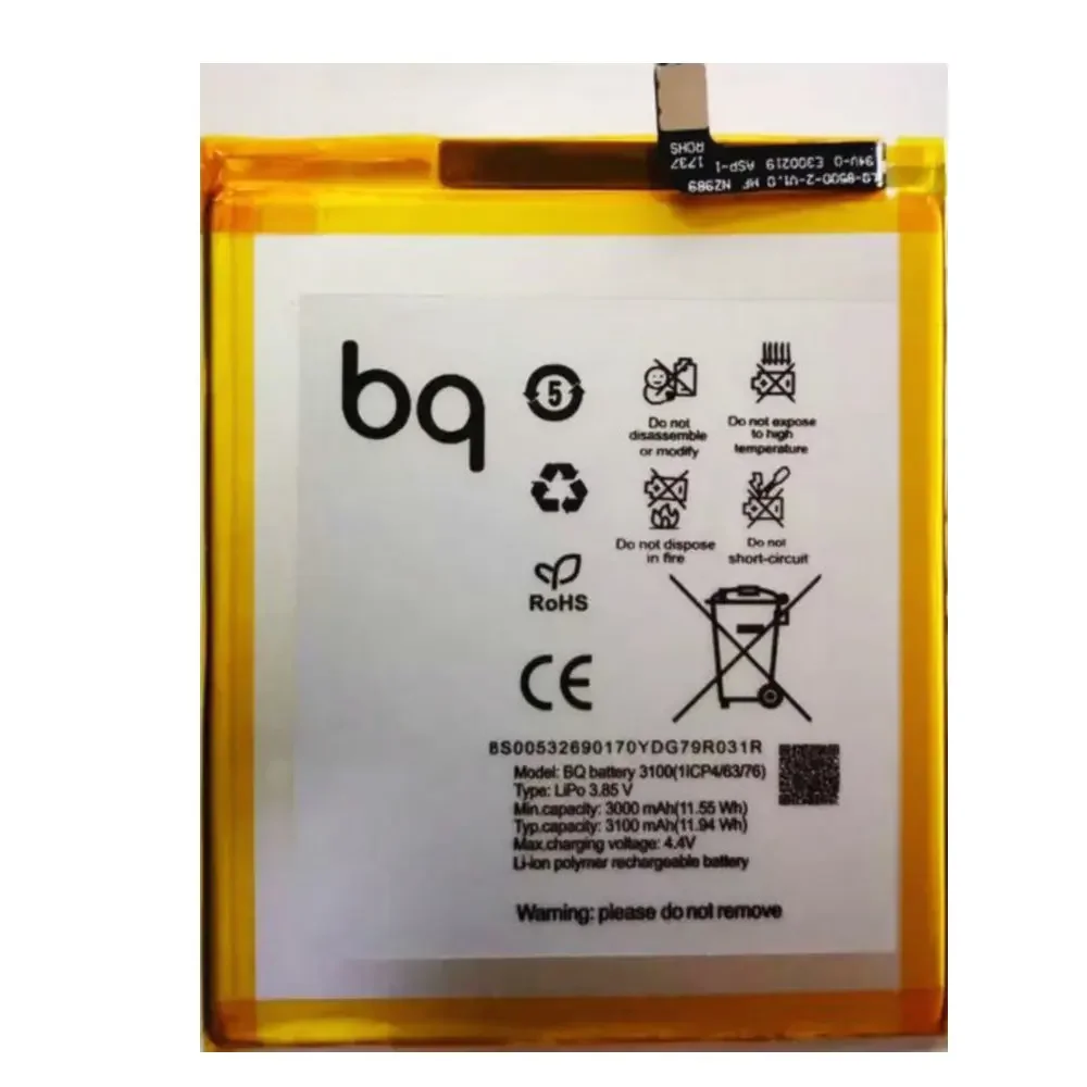 

New BQ Battery 3100 Battery for BQ X X Plus Mobile Phone