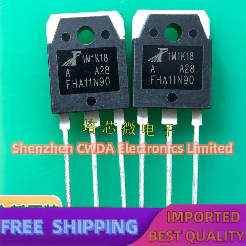 10PCS-20PCS  FHA11N90  11A 900V FMH11N90E FQA11N90C TO-3P  In Stock Can Be Purchased 