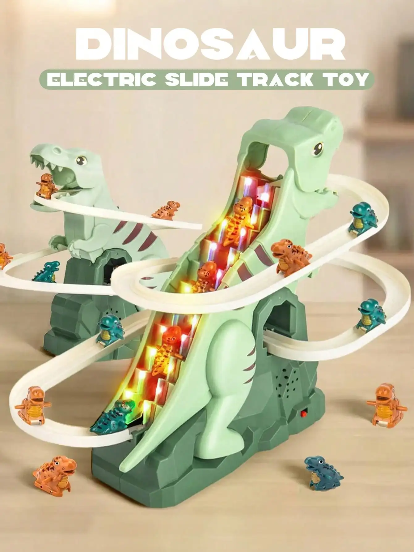 Dinosaur Adventure Slide Toy Image 1