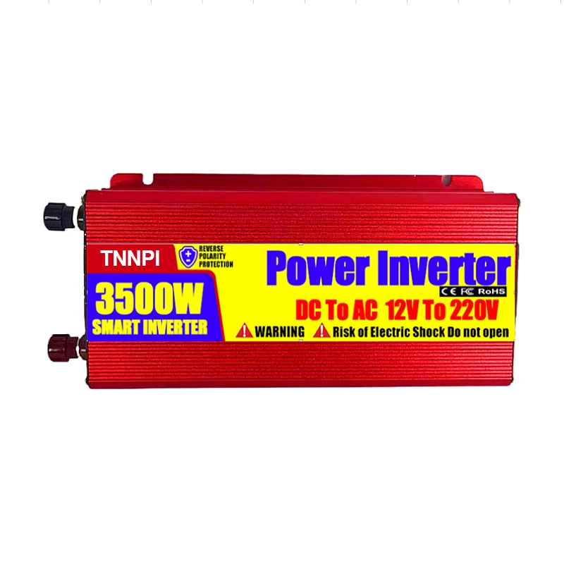

Single Phase 3000W DC To AC Car Inverter 6000W Peak Power Pure Sine Wave NFC Car Inverter 50Hz Output Frequency