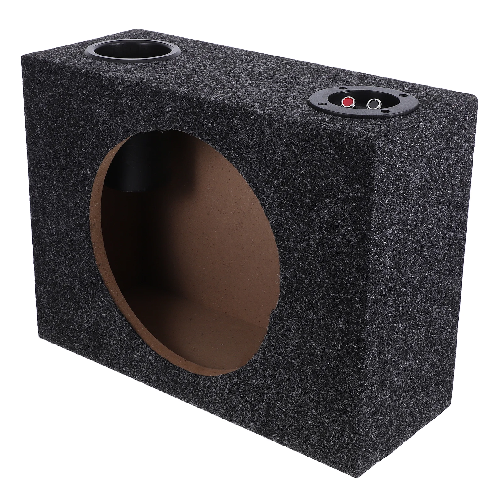 

10 Inch Empty Speaker Subwoofer Enclosure Box Shell Audio Sound Hifi Loudspeaker Case Car Audio Wooden Box Modified DIY