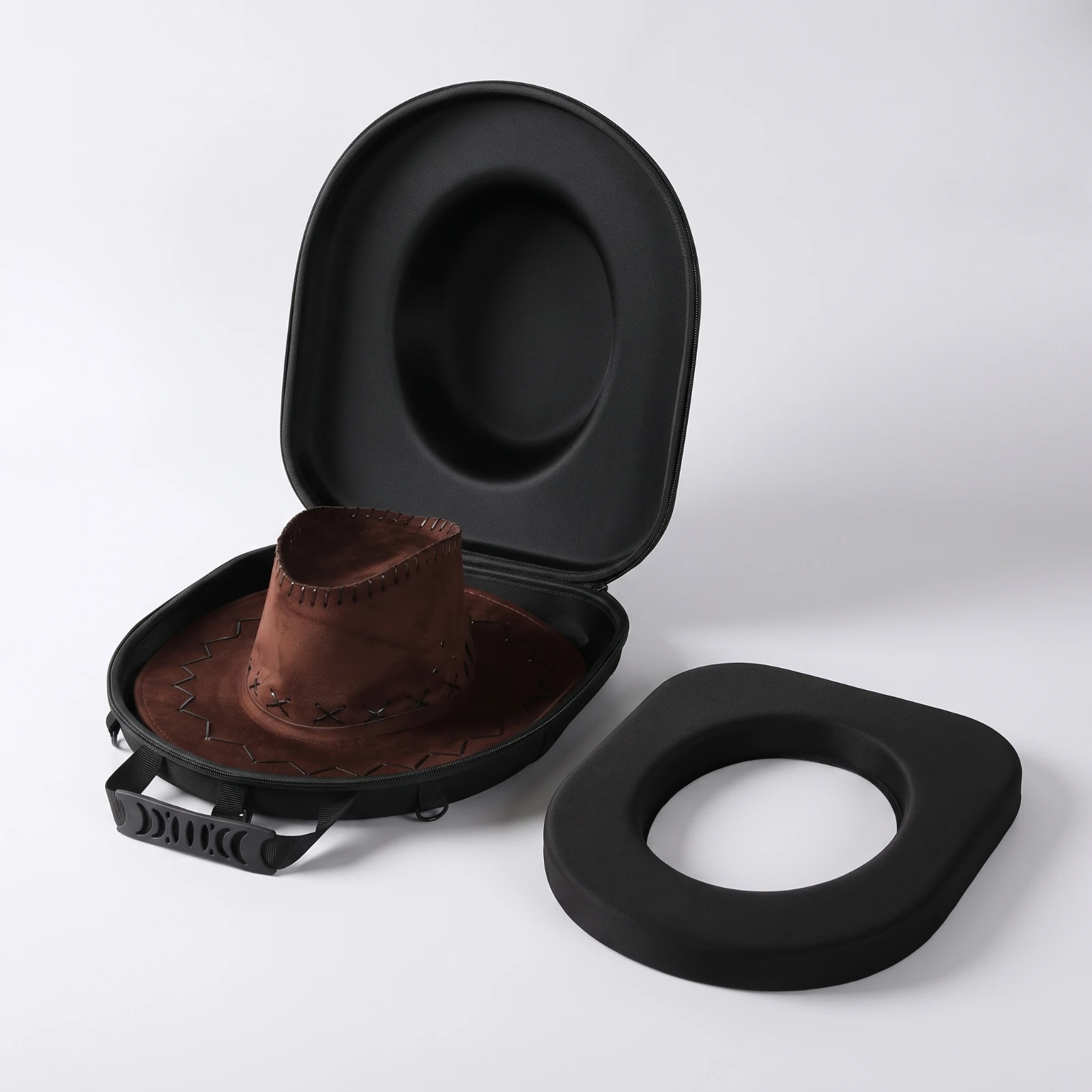Hat Storage Backpack Crushproof Cowboy Hat Carrier Handsunrestricted Long-Lasting for Travelers