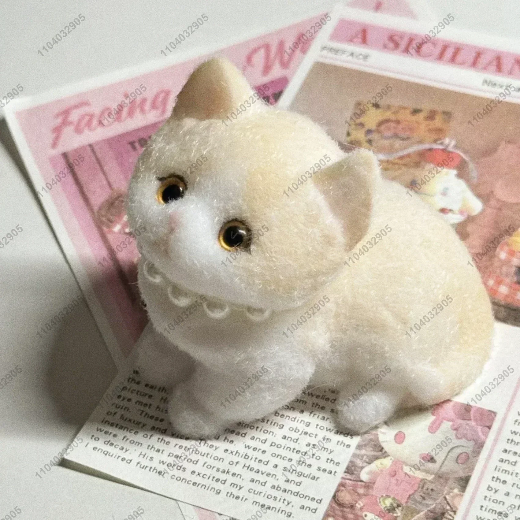 แมวแมว Handmade Taba Squishy ซิลิโคน Fuzzy Soft Kitty Cat มือวาดบีบของเล่น Mochi ของเล่นมือผ่อนคลายความเครียด Release ของเล่น