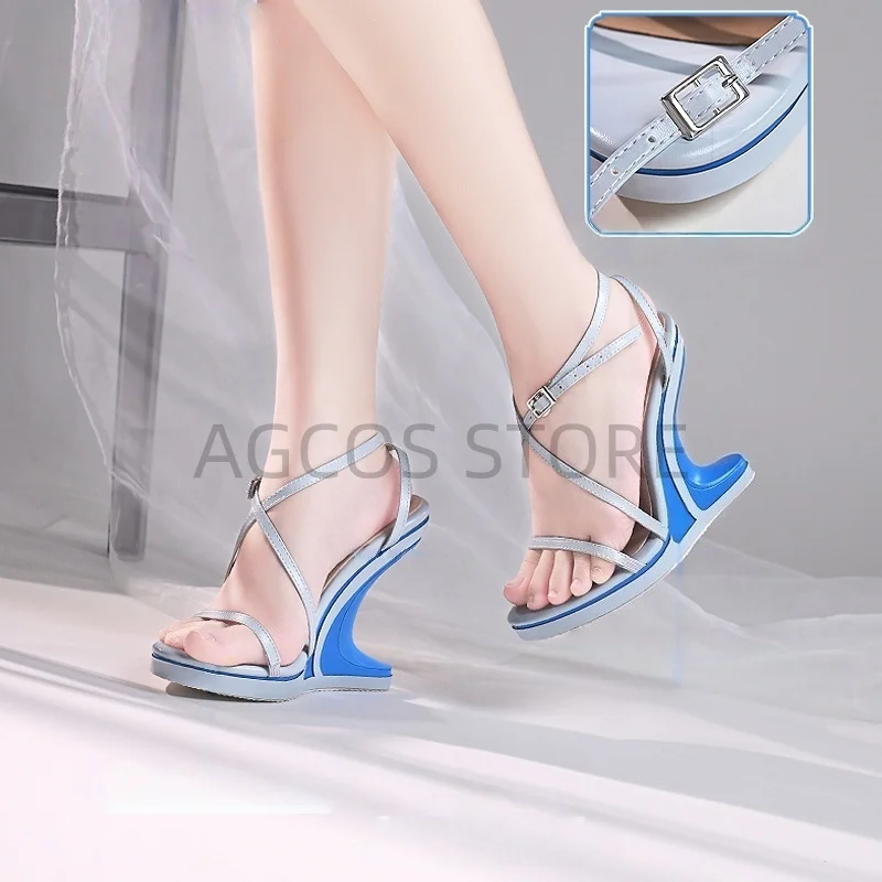 AGCOS Wuthering Waves The Shorekeeper Cosplay Shoes