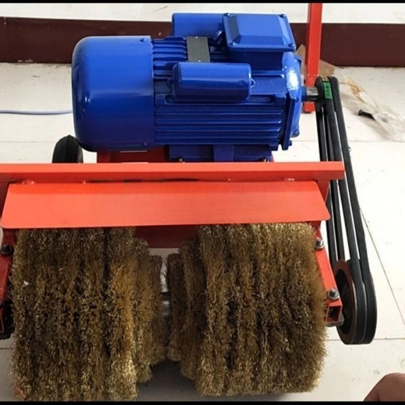 Rust removal machine, large refurbished plane equipment, industrial grade walk-behind wire wheel grinder