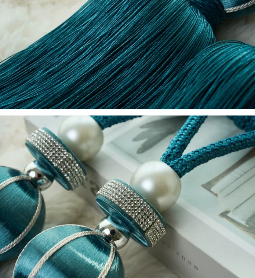 Luxe Europese gordijn-tassel t - Home Textiles Luxury Curtains recensie en prijs