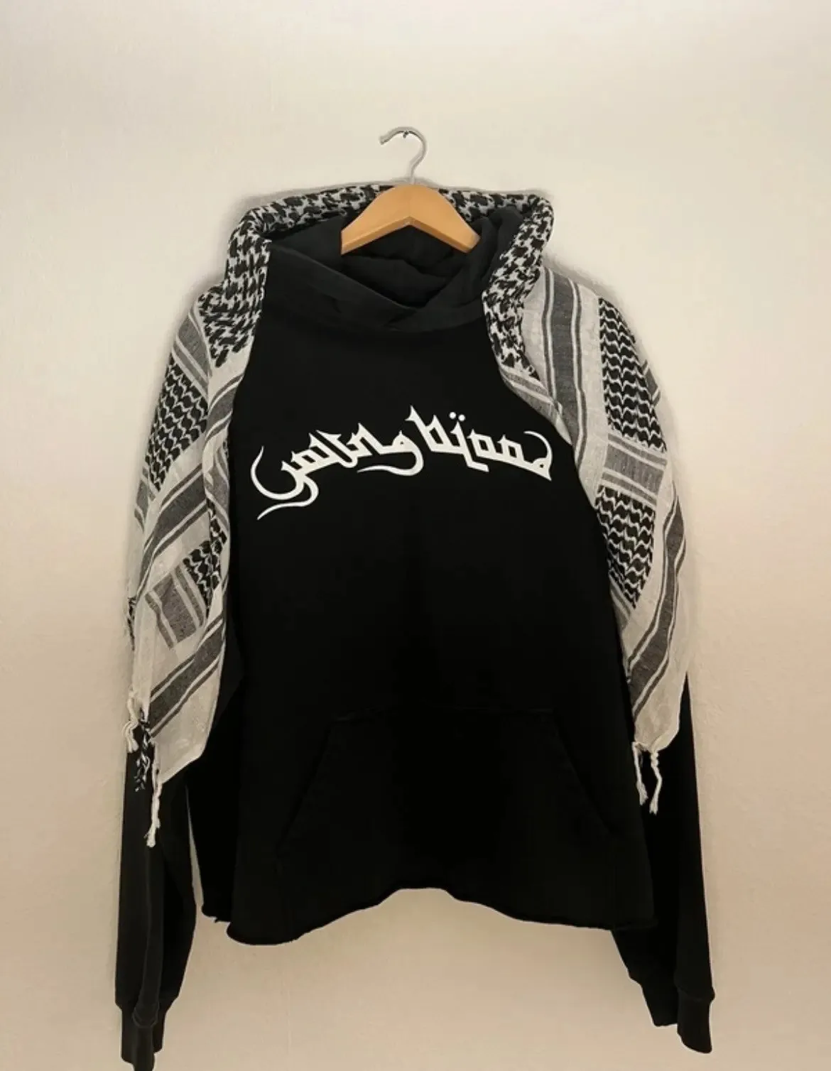 

Autumn and Winter Gothic Retro Ins Harajuku Style Personalized Printed Baotou Hoodie High Street Fashion Unisex Y2k Clothing