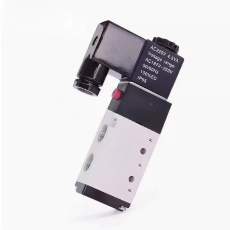 Pneumatic Solenoid Valve 4V210‑08 4V310‑10 4V410‑15 4V110‑06 4V220 DC24V 5/2 Way Air Directional Control Valve