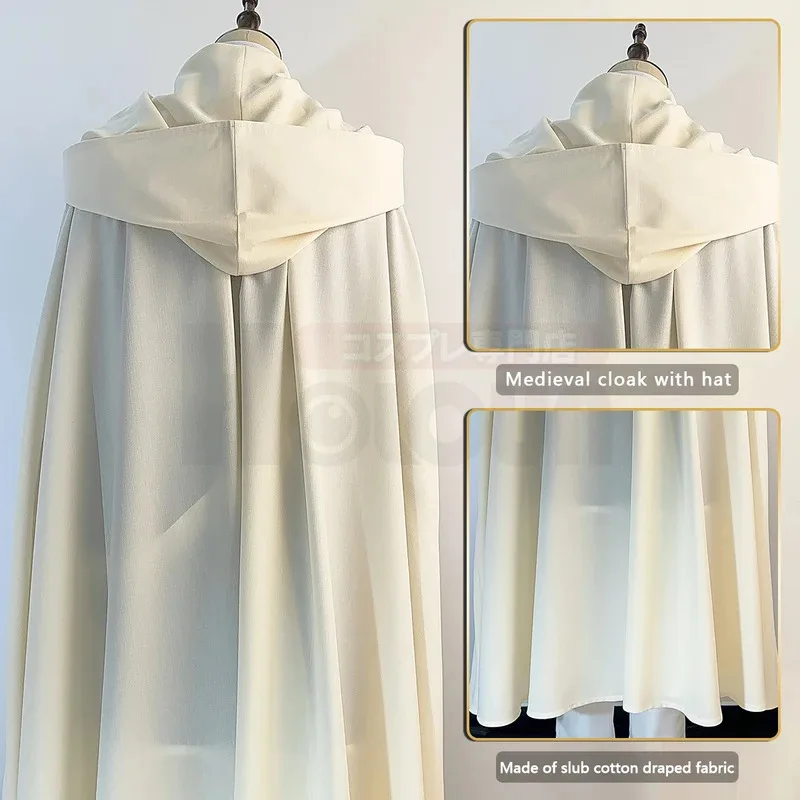 Sky06 HOLOUN Frieren Além da Viagem Final Anime Himmel Cosplay Peruca Xale Manto Casaco Calças Rosa Net Sintético Chris66liU &