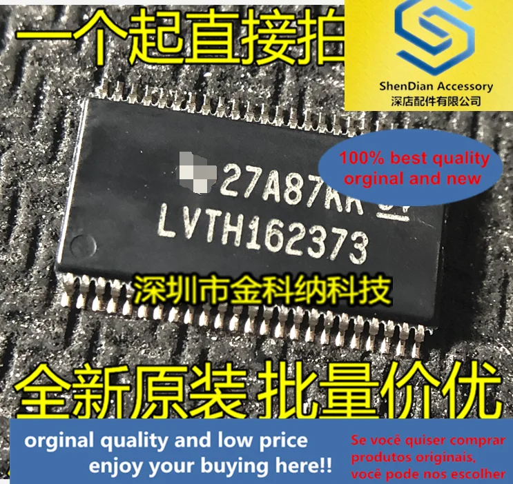 10pcs only orginal new SN74LVTH162373DGGR LVTH162373 TSSOP48 logic IC