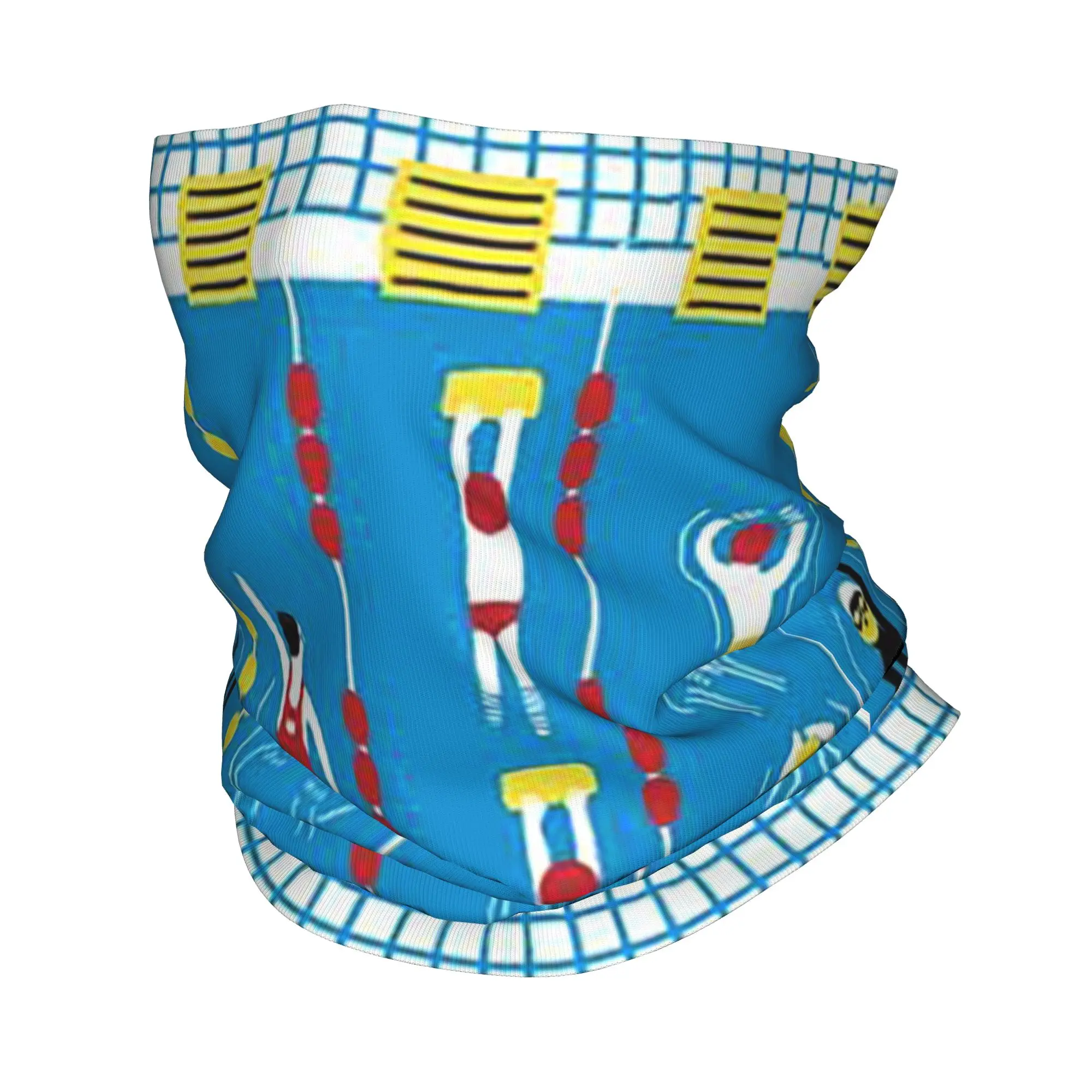 

Swimming Pool Sport Print Bandana Neck Cover Printed Wrap Scarf Multi-use Headwear Running Unisex Adult