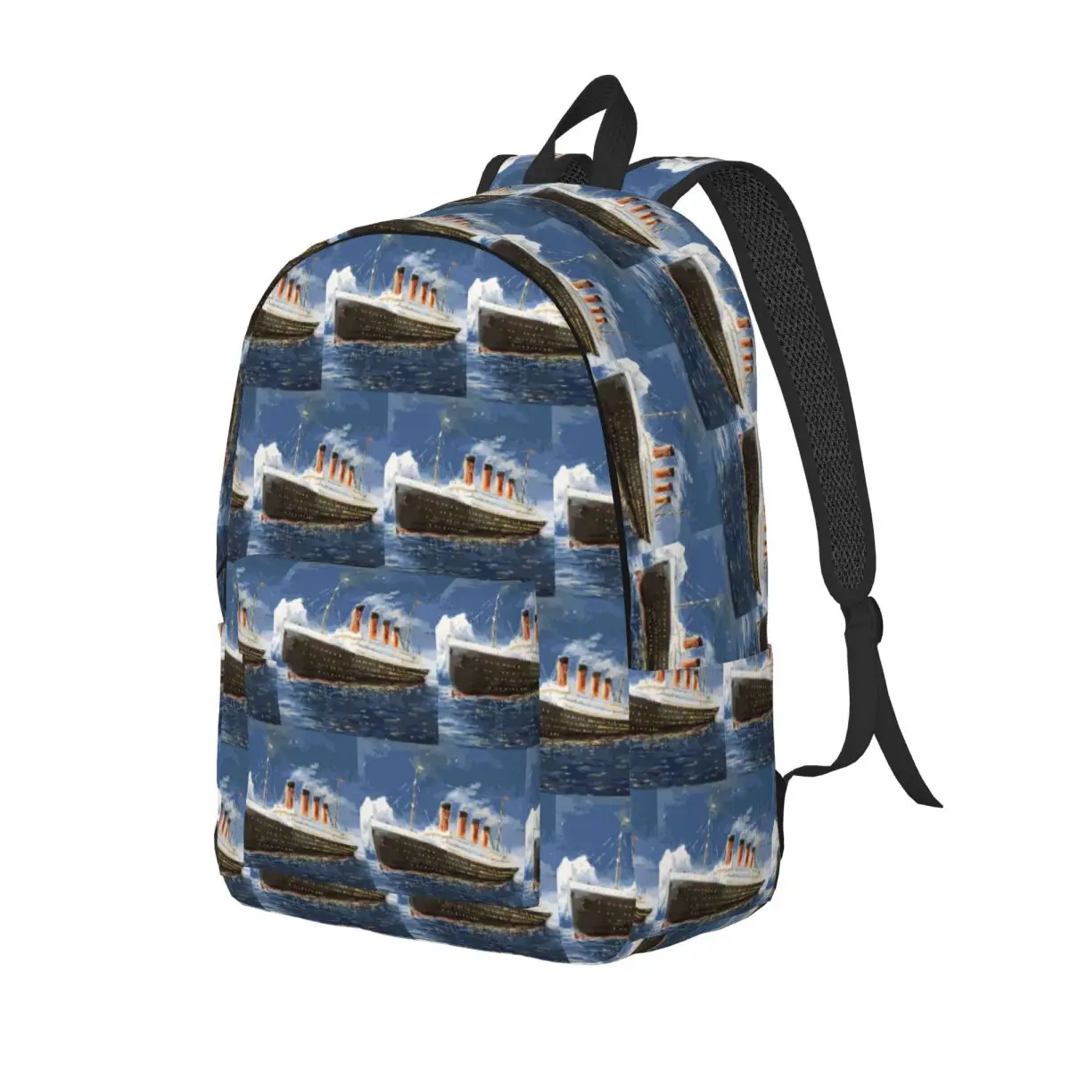 The Most Popular Ship Of All Times, Titanic. Student Backpack School Bag Hiking Travel Daypack Men Women Bookbag Shoulder Bags