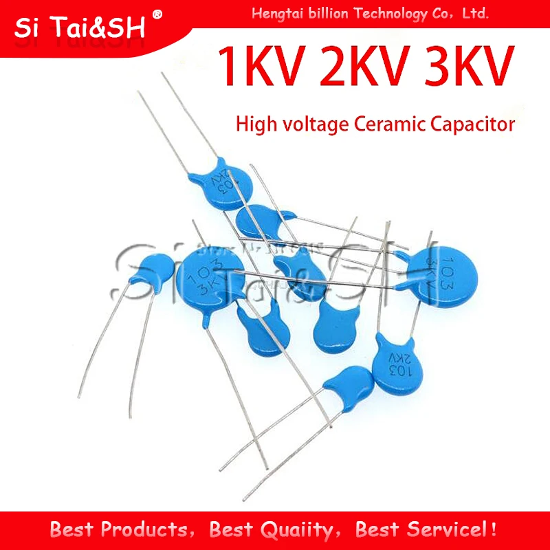 20pcs High voltage Ceramic Capacitor 1KV 2KV 3KV 5PF 30PF 47PF 56PF 100PF 220PF 1NF 2.2NF 3.3NF 4.7NF 10NF 100NF 471 222 223 103