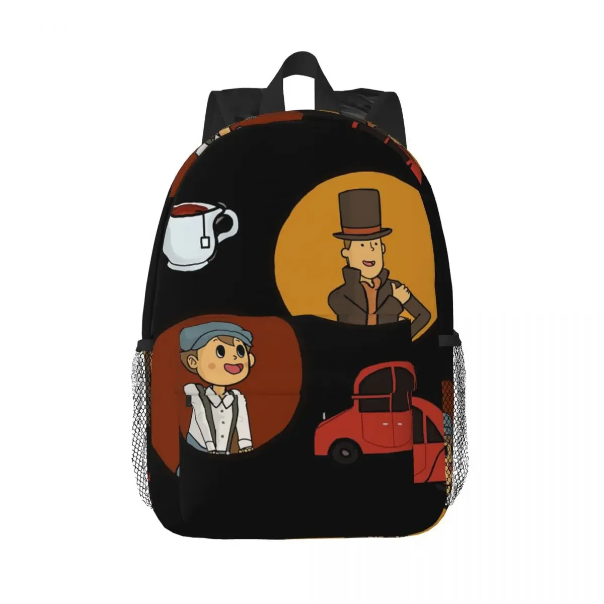 Puzzle Duo Backpacks Boys Girls Bookbag Fashion Children School Bags Travel Rucksack Shoulder Bag Large Capacity