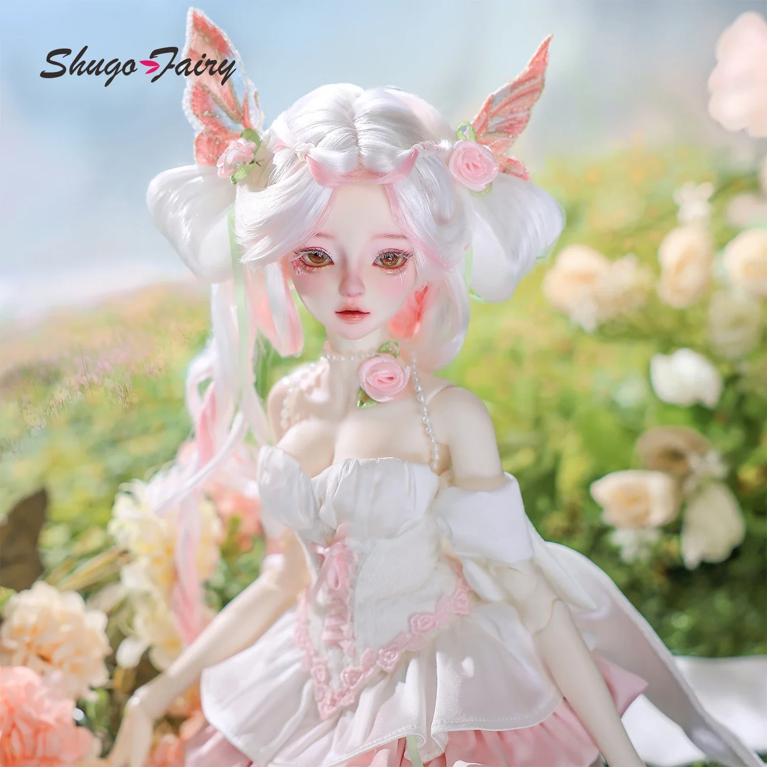 

Кукла Libra B Bjd 1/4, полный набор, весенний стиль для вишневого цвета, женская короткая фея, коллекционная