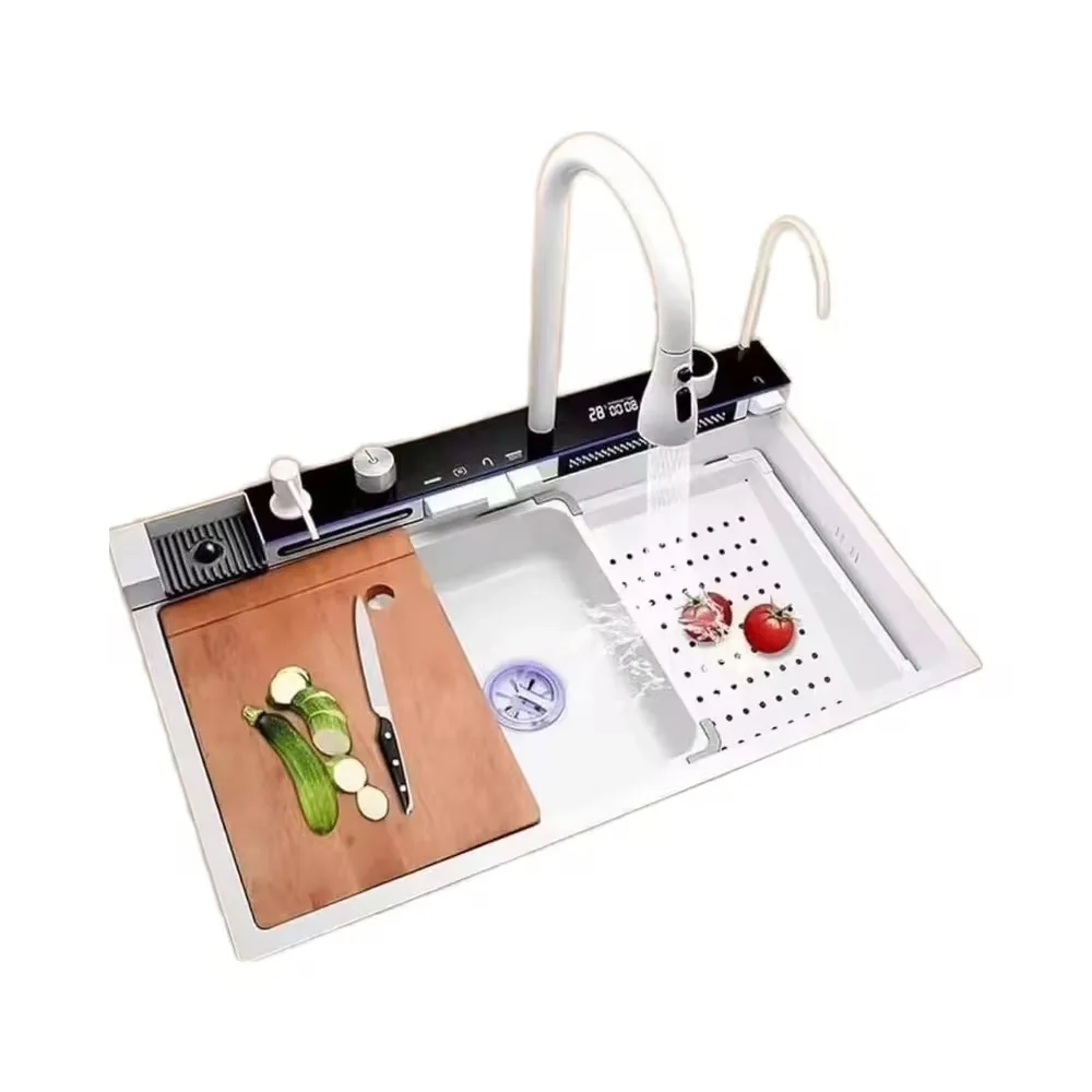 

Premium 304 Stainless Steel Kitchen Sink Anti-Scratch, Wear Resistant, Customizable Design to Fit Any Kitchen Style