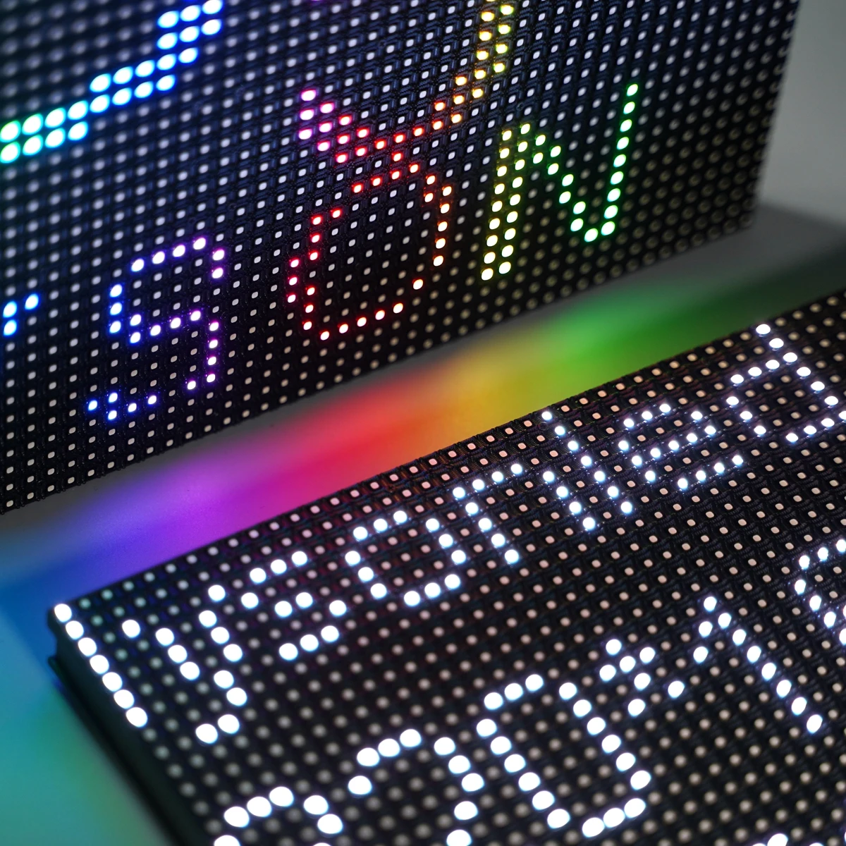 Discount P5 Outdoor 320x160mm Full Color LED Module High Brightness 64x32 Pixels Video RGB Panels 1/8 Scan