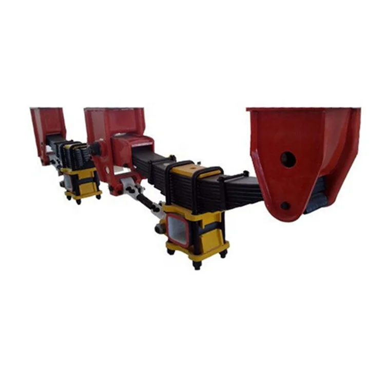 Trailer Suspension Parts  3-Axle American Mechanical Suspension With Leaf Spring